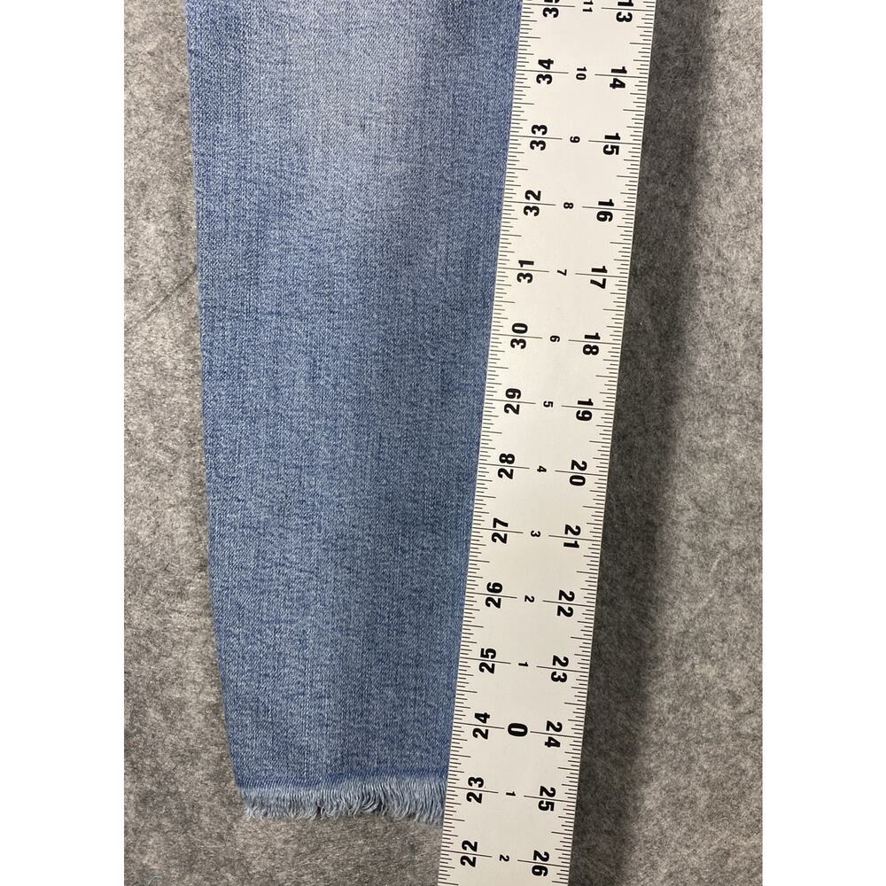 Madewell Jeans Womens 29 Blue The Perfect Vintage Jean Raw Hem - Picture 6 of 14